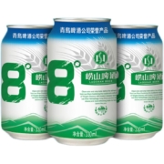崂山啤酒 8度啤酒 330mL*24听