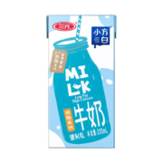 三元（SAN YUAN）小方白低脂高钙牛奶200ml*24盒  礼盒装