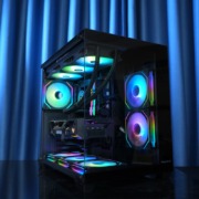 京东百亿补贴：京天华盛 海景房 台式机电脑 配置二（i7 13700KF、RTX4070Ti、16GB*2、1TB）