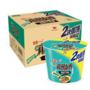 Plus会员:统一 大桶藤椒牛肉面140g*12桶 整箱装