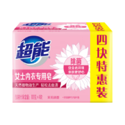 超能 内衣洗衣皂 101g*4块