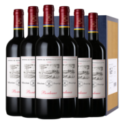 拉菲（LAFITE）精选尚品波尔多AOC干红葡萄酒 750ml*6瓶 整箱装 法国进口红酒