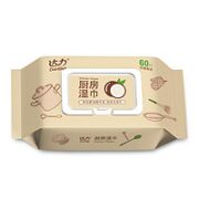 达力 1分钱到手！达力厨房湿巾 60抽*1包