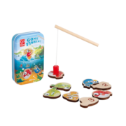 Hape(德国)钓鱼游戏儿童掌上玩具宝宝钓鱼游戏盒男女孩生日礼物 E0477