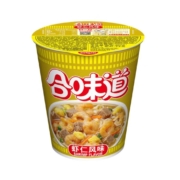 plus会员：合味道 方便面杯面 虾仁原味风味 74g*1盒*12件