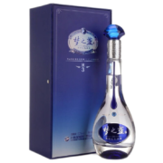 京东百亿补贴：洋河梦之蓝M3 绵柔浓香型白酒 52度 500ml 礼盒装