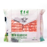 京东百亿补贴：东来顺 内蒙羔羊原切后腿羊肉卷 400g/袋