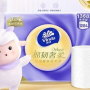 Vinda 维达 棉韧奢柔系列 无芯卷纸 3层85节16卷