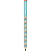 思笔乐（STABILO）德国进口洞洞笔铅笔6支 儿童三角杆铅笔 小学生文具 天蓝色322/02HB