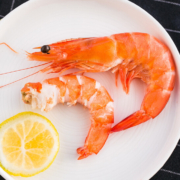 国联水产 鲜活速冻国产鲜美白虾 净重1.8kg/约90-108只