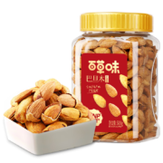 百草味 巴旦木 罐装 500g 奶油味