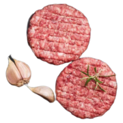 意和旺新鲜原切速冻牛肉饼烧烤汉堡食材 原切牛肉饼 100g*1袋