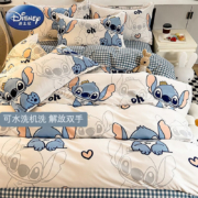 Disney 迪士尼 史迪仔 1.2m床单款三件套适合被芯1.5*2m
