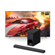 预售、PLUS会员：索尼（SONY）XR-75X91K 4K 120hz 4+64G 游戏电视+HT-G700 全景声 回音壁