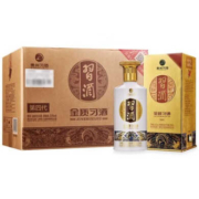 京东百亿补贴：XIJIU 习酒 贵州香型白酒53度500ml 习酒金质500ml*6瓶装