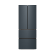 海尔（Haier）海尔冰箱411升法式多门冰箱大容量四开门一级变频风冷无霜家用电冰箱超薄嵌入冰箱 BCD-411WLHFD7DC9U1