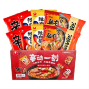 PLUS会员：农心 辛动一刻 混合口味拉面十连包120g*10袋