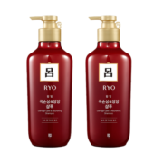 吕（Ryo）红吕染烫损伤洗发水550ml*2瓶 修护受损提亮锁色改善毛躁