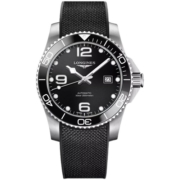 Longines浪琴正品手表男 新款康卡斯陶瓷机械男表L3.781.4.96.6