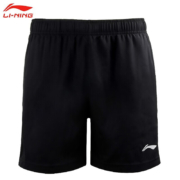 京东百亿补贴：李宁（LI-NING）男女同款 运动休闲短裤（男款）  S码