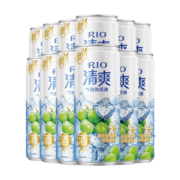 锐澳（RIO）清爽气泡鸡尾酒洋酒预调鸡尾酒果酒5度 330ml伏特加 12罐混合口味