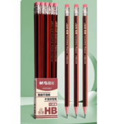 M＆G 晨光 铅笔 HB 1盒*10支  送橡皮+卷笔刀