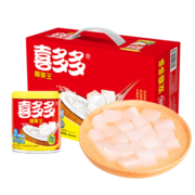 喜多多 椰果王大果粒200g*10罐椰果罐头速食水果罐头方便零食整箱礼盒装 椰果王200g*10罐【电商箱】