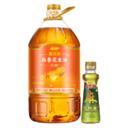 金龙鱼浓香花生油4L+花椒油100ml 1组*2件