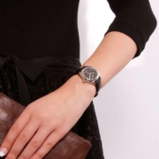 Tissot 天梭 PR100系列 女士皮带石英手表 T101.210.16.051.00