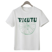 威可多（VICUTU）【重磅T】短袖T恤男女同款纯棉透气时尚印花潮流半袖VRW88264508 白色 170/88A