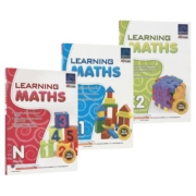 SAP Learning Maths N-K2 新加坡学习系列数学幼儿园英文版练习册 新加坡数学思维启蒙教材教辅 小班到大班 3-6岁 数学建模学习法