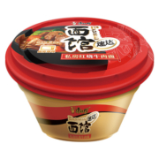 康师傅方便面速达面馆私房红烧牛肉面85g/碗面桶面泡面速食面