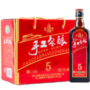 plus会员：塔牌 五年手工冬酿 半干型花雕酒 500ml*6瓶 整箱装*2件