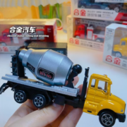 仿真造型！达闻西 仿真工程车儿童玩具 工程泥头车-彩盒