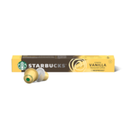 星巴克（Starbucks）Nespresso浓遇胶囊咖啡10粒 香草风味咖啡固体饮料 瑞士进口