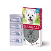 advantix 拜宠爽 狗狗用体外驱虫药滴剂 1.0ml*4支整盒