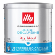 意利（illy）胶囊咖啡中深度单品意式浓缩特浓咖啡胶囊无糖美式纯黑咖啡21粒 家庭装浓缩（低因）胶囊21粒