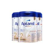 Aptamil 爱他美 德国爱他美白金版Aptamil双重HMO婴幼儿配方奶粉 2段-3罐