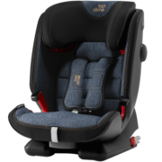 宝得适（BRITAX）宝宝汽车儿童安全座椅isofix接口 百变骑士IV R四代 适合约9个月-12岁 牛仔蓝