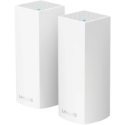 领势（LINKSYS）VELOP WHW0302 AC4400M 三频无线千兆路由器 别墅级全屋WiFi覆盖/Mesh组网【WHW0301两只装】