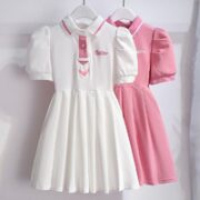 布童学 儿童百褶连衣裙 100-160cm