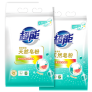 超能天然皂粉洗衣粉3kg*2袋洗衣服粉馨香柔软12斤家庭装香味持久批发