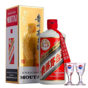 PLUS会员、需抢券：MOUTAI 茅台 贵州茅台酒 茅台飞天 酱香型白酒 43度  500ML 单瓶装