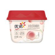 优诺(yoplait) 0脂肪白桃酸奶135g*3杯冰岛式风味发酵乳代餐轻食低温