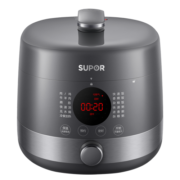 苏泊尔（SUPOR）电压力锅 5L旋钮智能触控 球釜双胆 上蒸下煮 开盖收汁 SY-50FC8012Q 高压锅