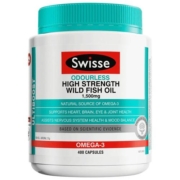 澳洲swisse斯维诗深海鱼油软胶囊欧米伽3无腥味400粒 DHA 1500mg