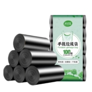 洁又佳  背心式手提垃圾袋 100只
