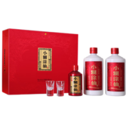 小糊涂仙贵州小糊涂仙 双支礼盒共1070ml52度485ml*2+100ml典藏小酒礼盒装