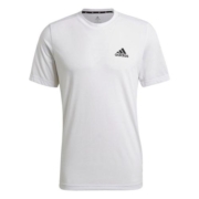 adidas官方outlets阿迪达斯男薄款健身运动上衣圆领短袖T恤GT5545