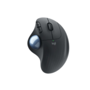 罗技（Logitech）M575 无线蓝牙鼠标 轨迹球无线鼠标 人体工学设计 绘图办公鼠标 M575黑色
